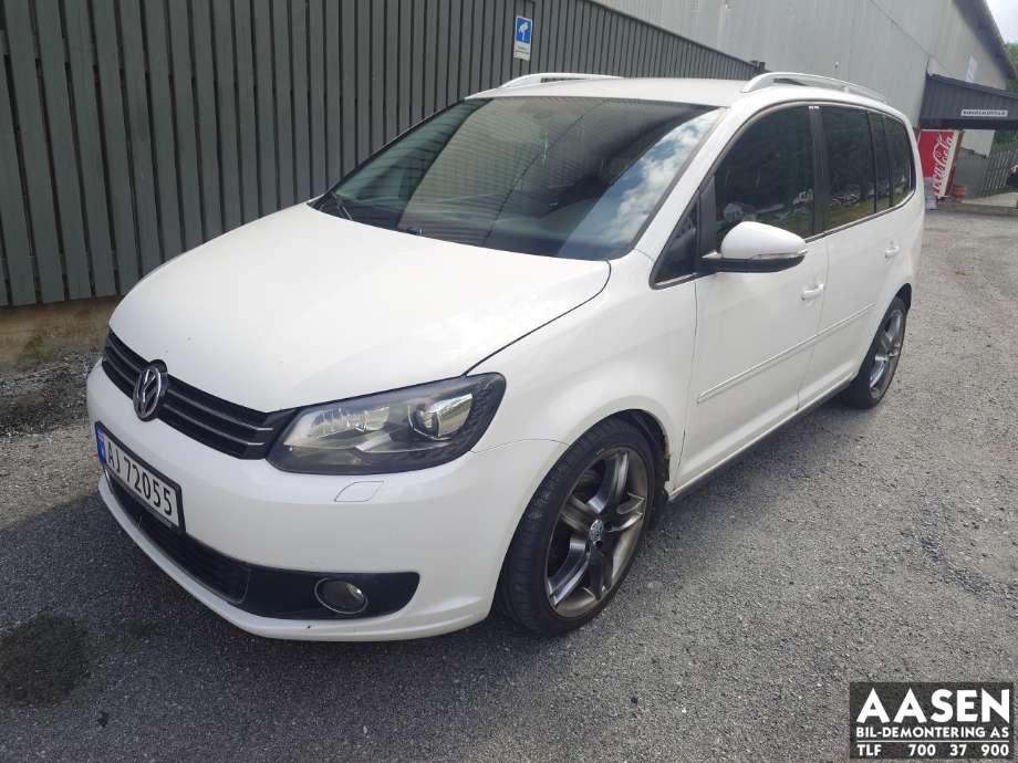 VW Touran 2010-2015 (Type I, Fase 3) , Motorkode: CFJA, Girkassekode: MSU