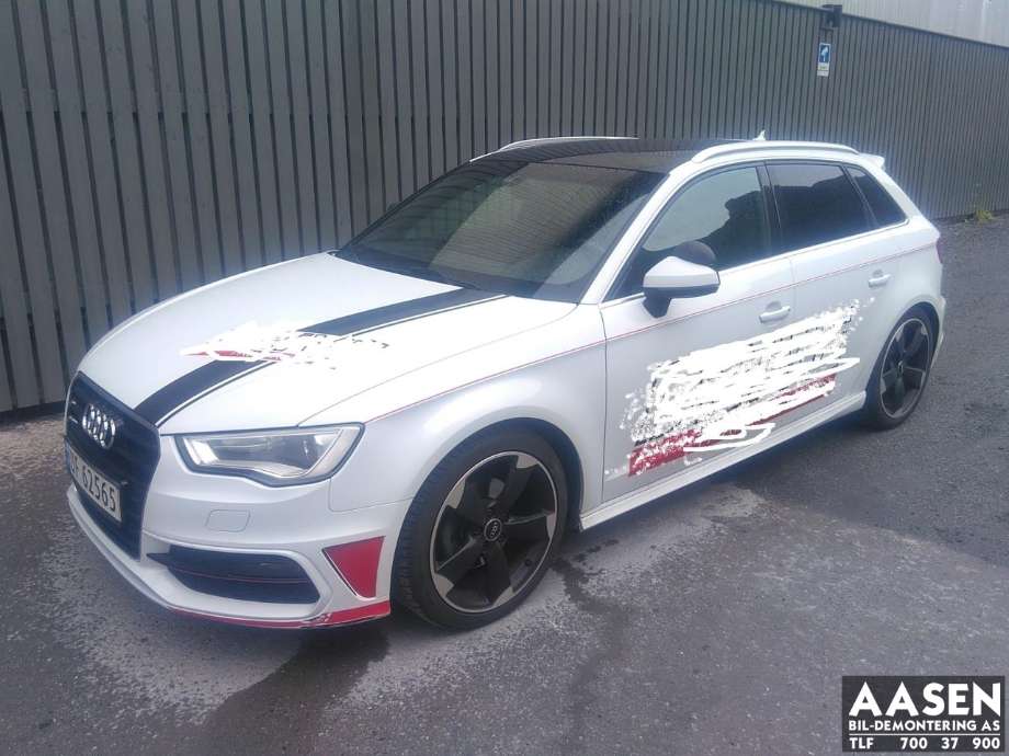 Audi A3 2012-2016 (Type III, Fase 1) , Motorkode: CXS, Girkassekode: MYF