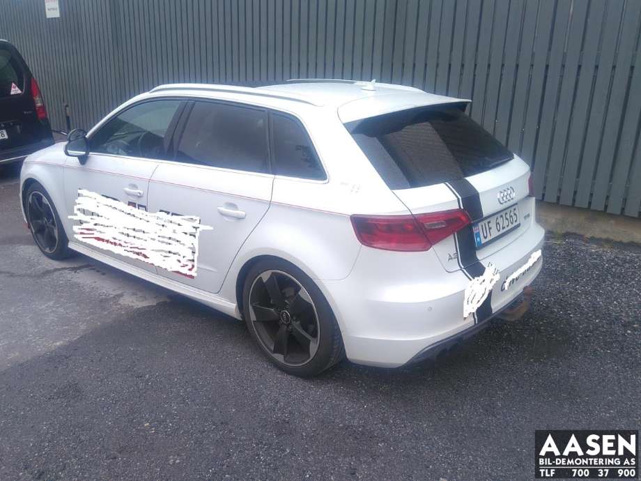 Audi A3 2012-2016 (Type III, Fase 1) , Motorkode: CXS, Girkassekode: MYF