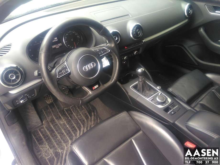 Audi A3 2012-2016 (Type III, Fase 1) , Motorkode: CXS, Girkassekode: MYF