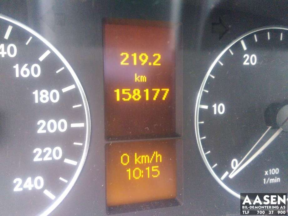 Mercedes A-Klasse 2005-2012 (W169) (W169), Motorkode: 640942, Girkassekode: 