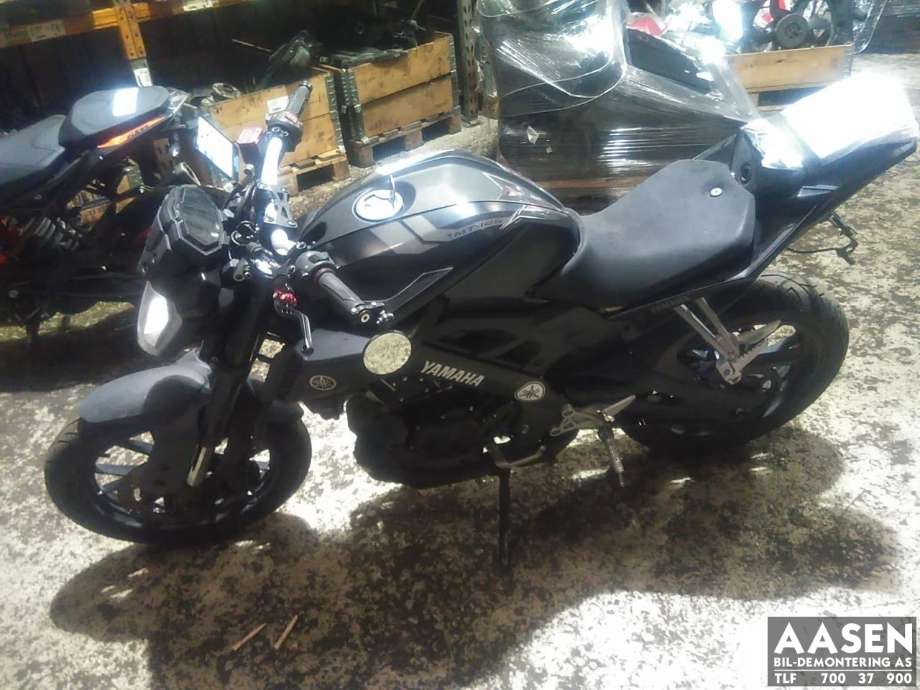 MC Yamaha MT-125 2014-2019 , Motorkode: E3W1E, Girkassekode: 
