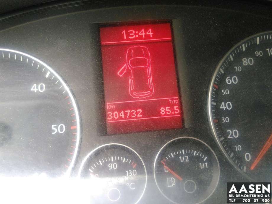 VW Touran 2007-2010 (Type I, Fase 2) , Motorkode: BMM, Girkassekode: KPT