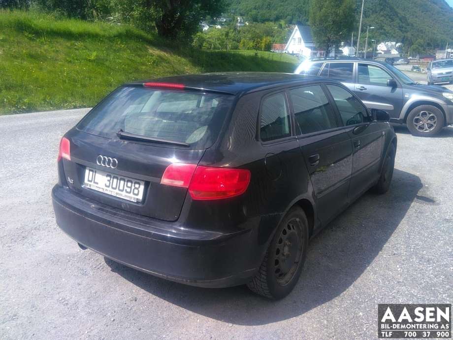 Audi A3 2003-2008 (Type II, Fase 1) , Motorkode: BSE, Girkassekode: FVH