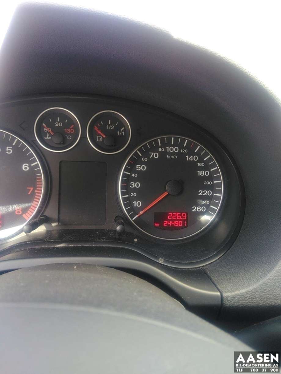 Audi A3 2003-2008 (Type II, Fase 1) , Motorkode: BSE, Girkassekode: FVH