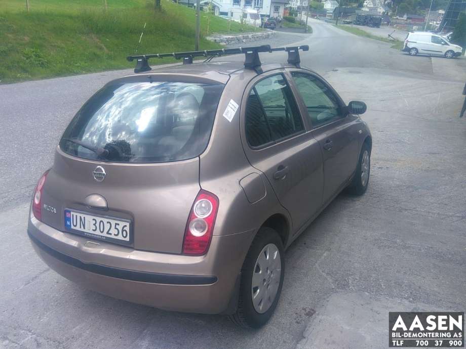 Nissan Micra 2003-2010 (K12) (K12), Motorkode: CR12, Girkassekode: