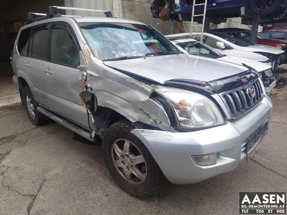 Toyota Land Cruiser 120 2002-2009 , Motorkode: 1KD-FTV, Girkassekode: 