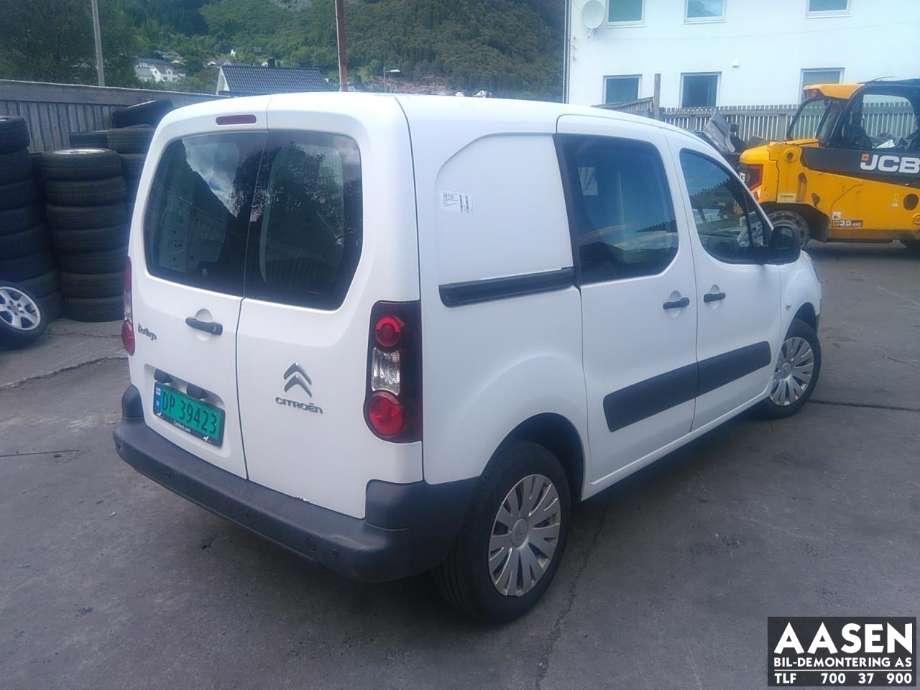 Citroën Berlingo 2008-2015 (Type II, Fase 1) , Motorkode: 9H06, Girkassekode: 