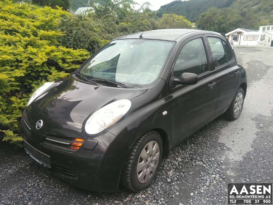 Nissan Micra 2003-2010 (K12) (K12), Motorkode: CR10, Girkassekode:
