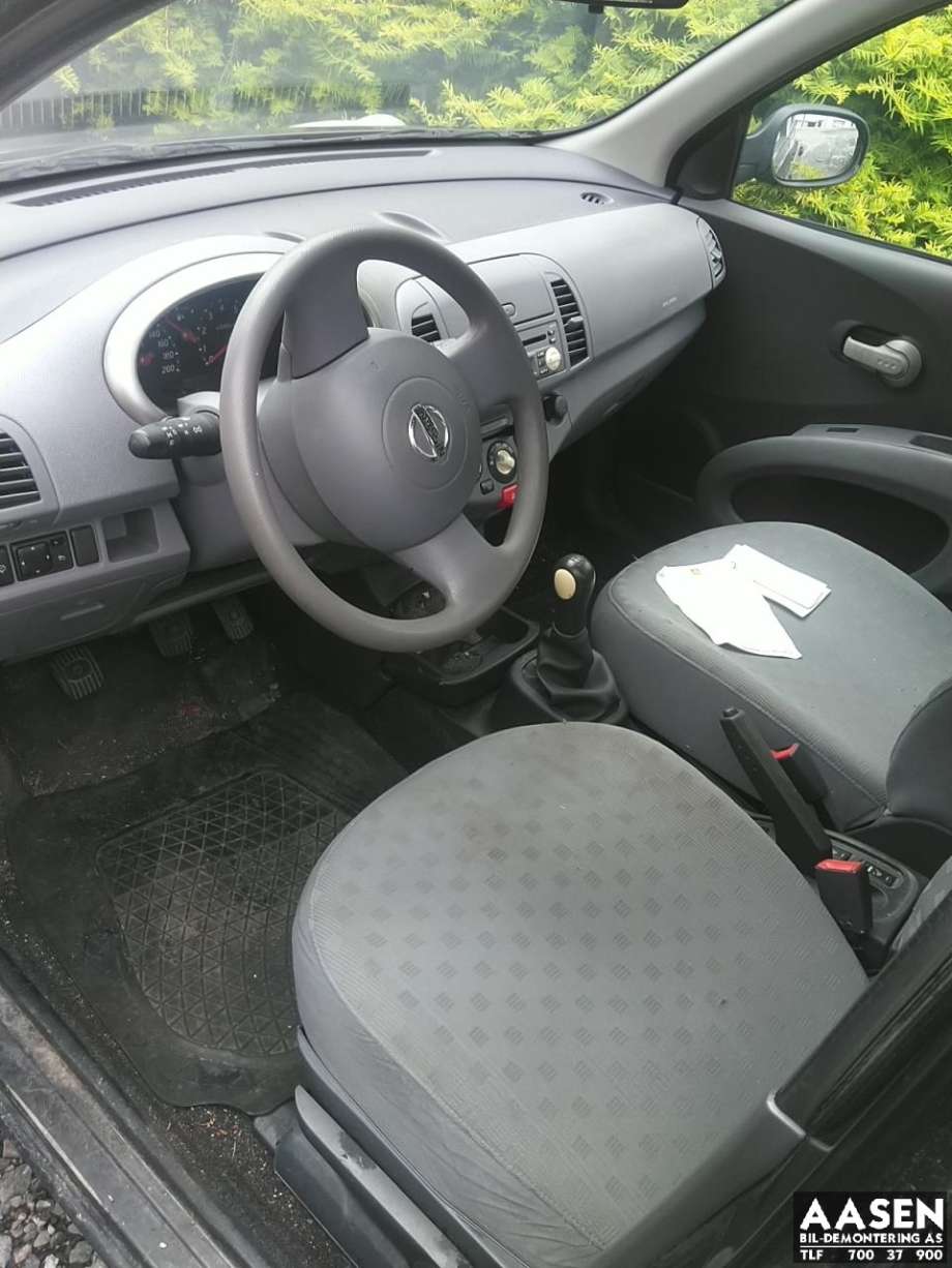 Nissan Micra 2003-2010 (K12) (K12), Motorkode: CR10, Girkassekode: