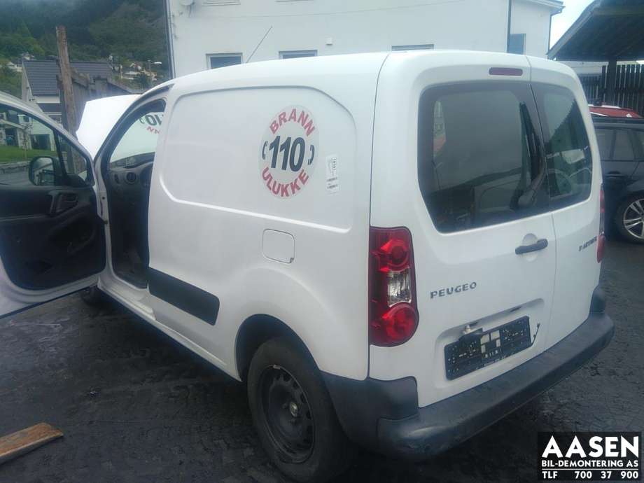Peugeot Partner 2008-2015 (Type II, Fase 1) , Motorkode: 9H03, Girkassekode: 