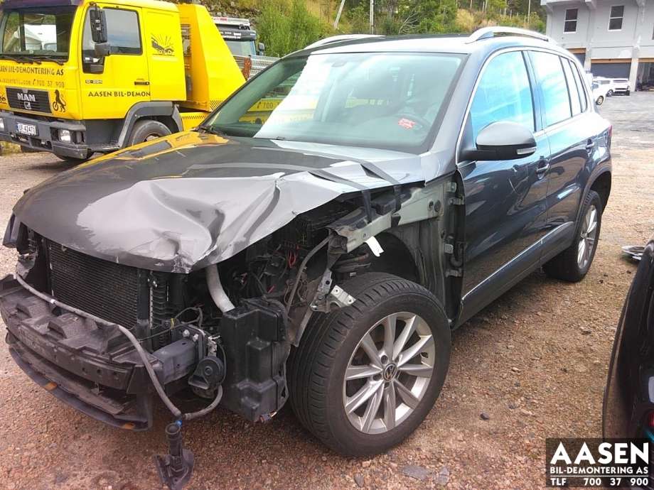 VW Tiguan 2011-2016 (Type I, Fase 2) , Motorkode: CFF, Girkassekode: MYG