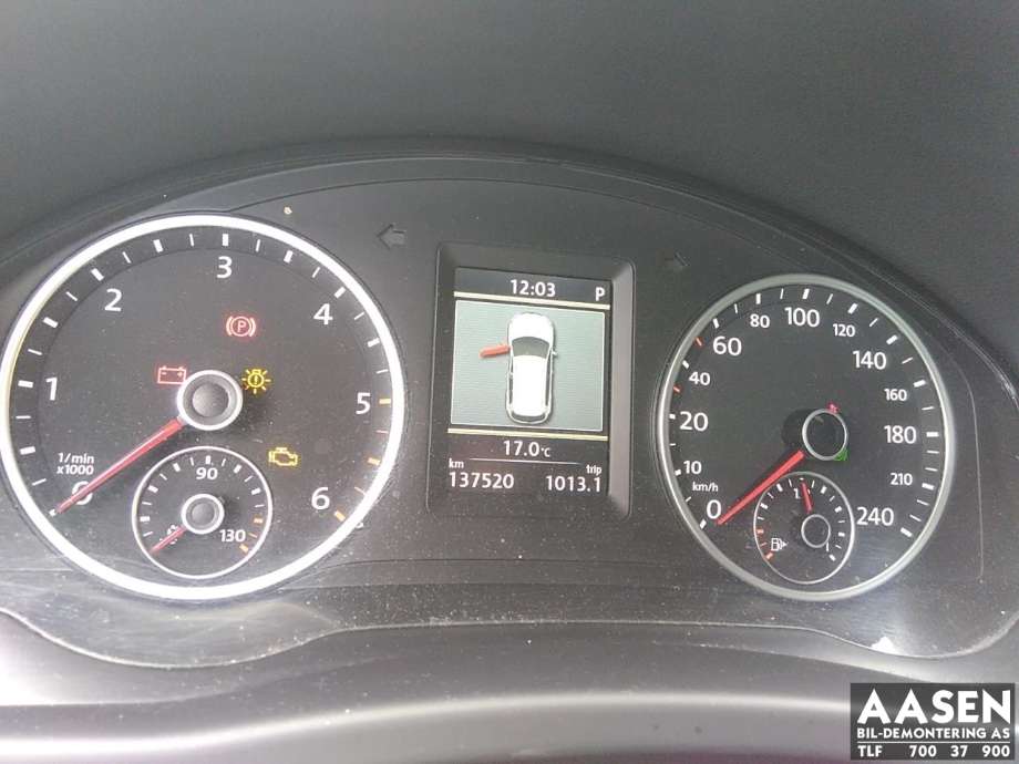 VW Tiguan 2011-2016 (Type I, Fase 2) , Motorkode: CFF, Girkassekode: MYG