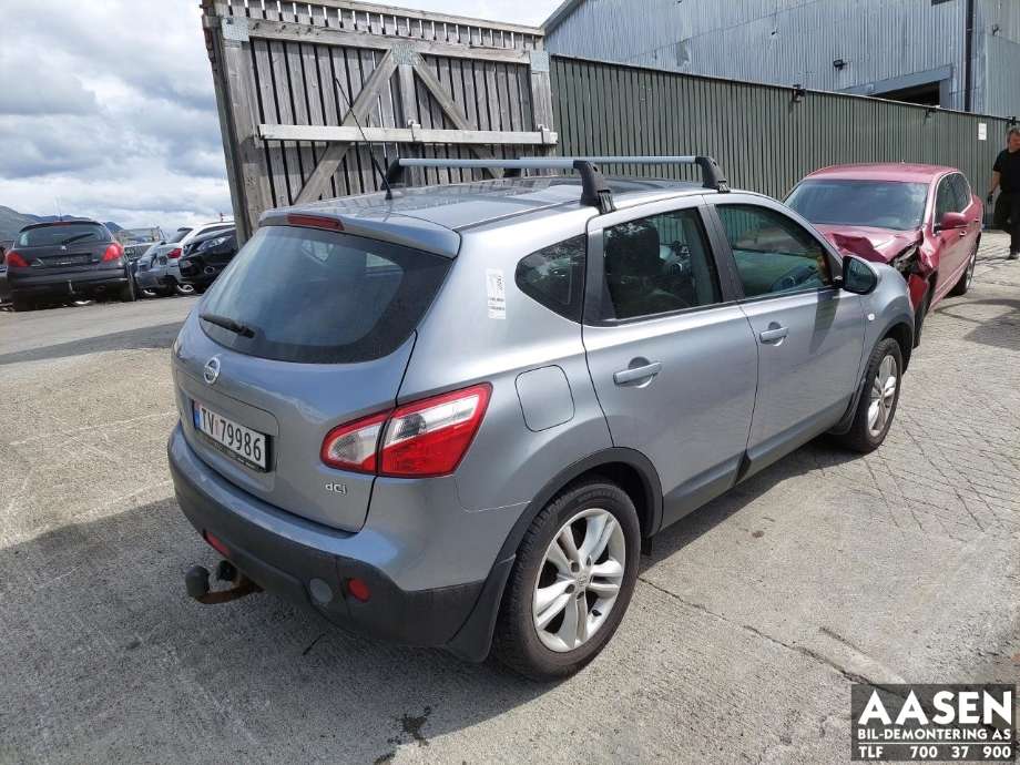 Nissan Qashqai 2010-2014 (Type I, Fase 2) , Motorkode: K9K, Girkassekode: 