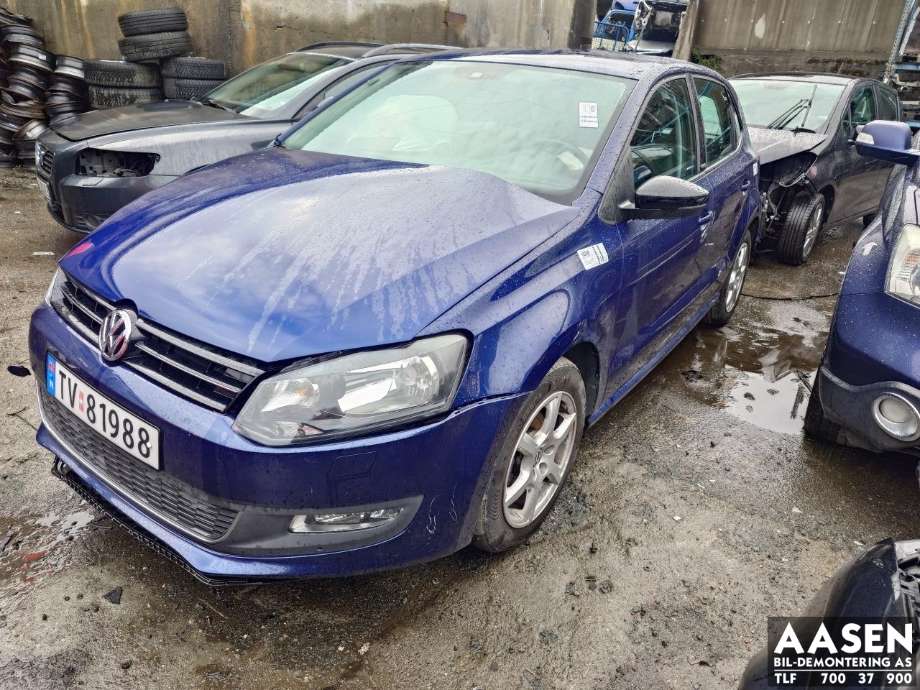 VW Polo 2009-2014 (Type V, Fase 1) , Motorkode: CAYB, Girkassekode: MZM