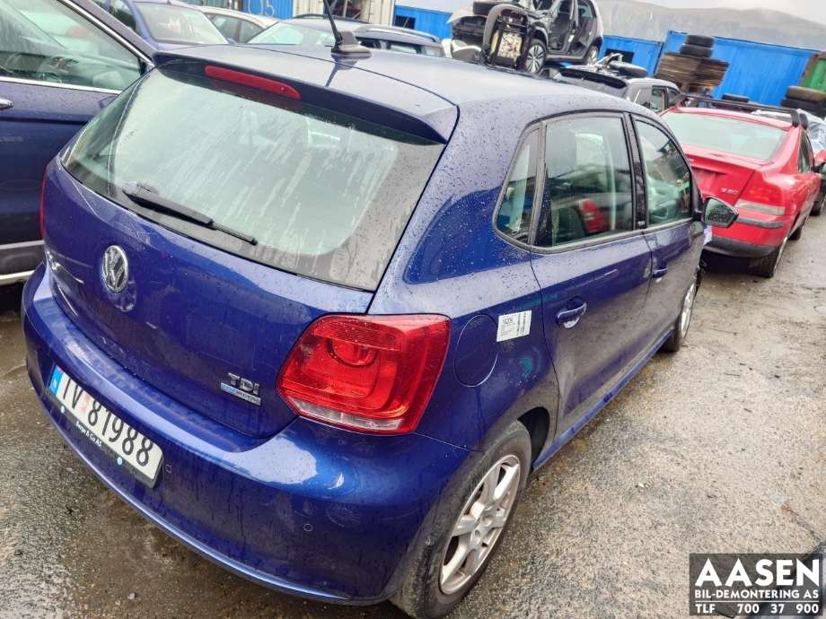 VW Polo 2009-2014 (Type V, Fase 1) , Motorkode: CAYB, Girkassekode: MZM