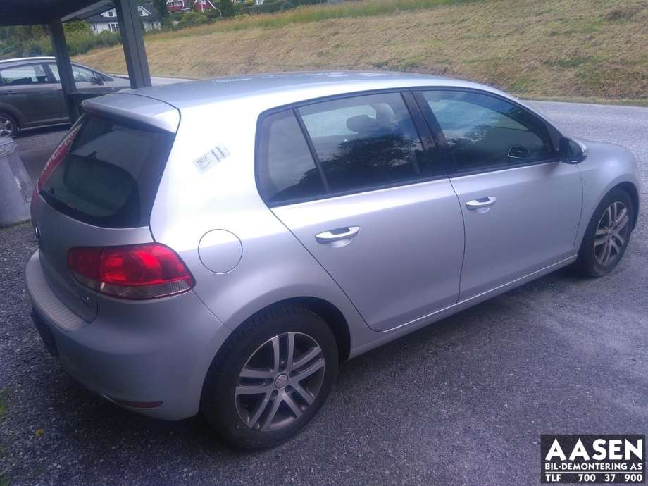 VW Golf VI 2008-2012 , Motorkode: CAY, Girkassekode: LUB
