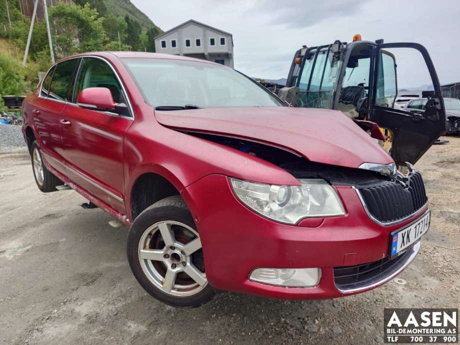 Škoda Superb 2008-2015 (Type II) , Motorkode: CBB, Girkassekode: KNW