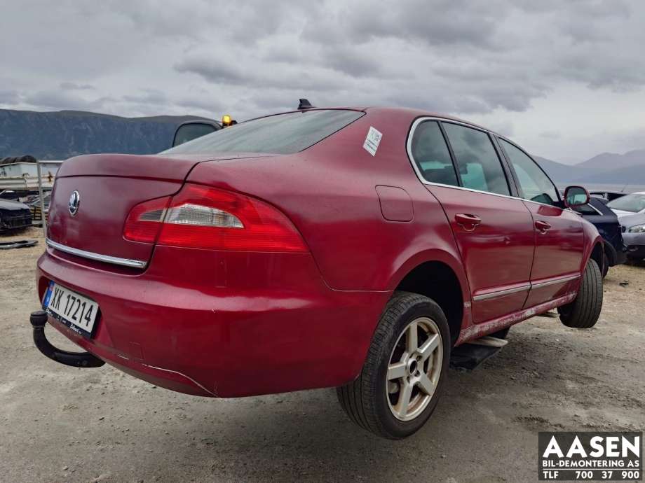 Škoda Superb 2008-2015 (Type II) , Motorkode: CBB, Girkassekode: KNW