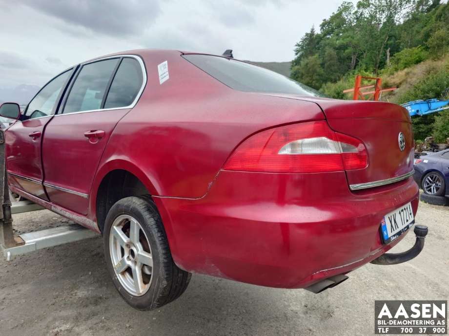 Škoda Superb 2008-2015 (Type II) , Motorkode: CBB, Girkassekode: KNW