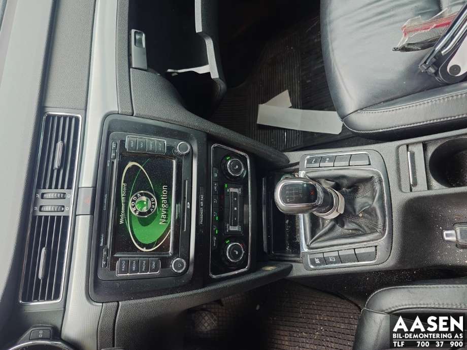 Škoda Superb 2008-2015 (Type II) , Motorkode: CBB, Girkassekode: KNW