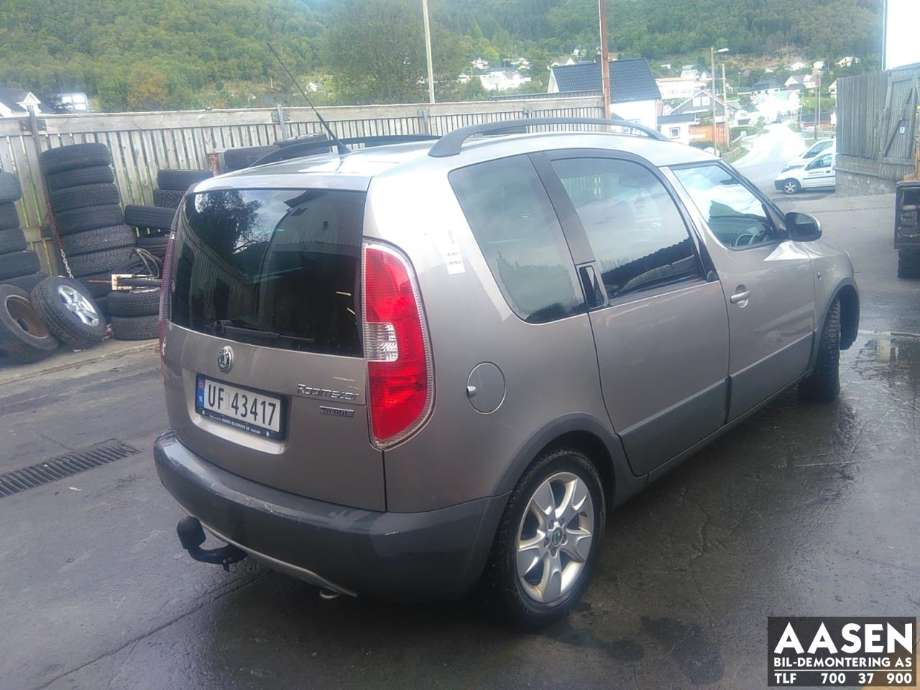Škoda Roomster 2006-2010 (Fase 1) , Motorkode: BLS, Girkassekode: JXZ