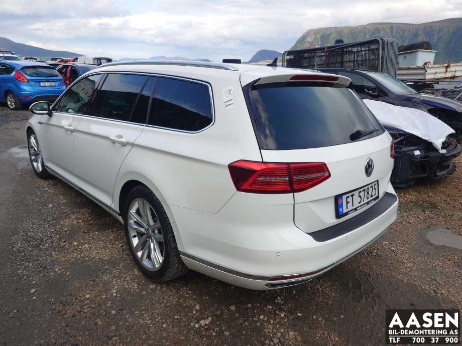 VW Passat 2015-2019 (Fase 1) (B8) (B8), Motorkode: CUK, Girkassekode: SCB