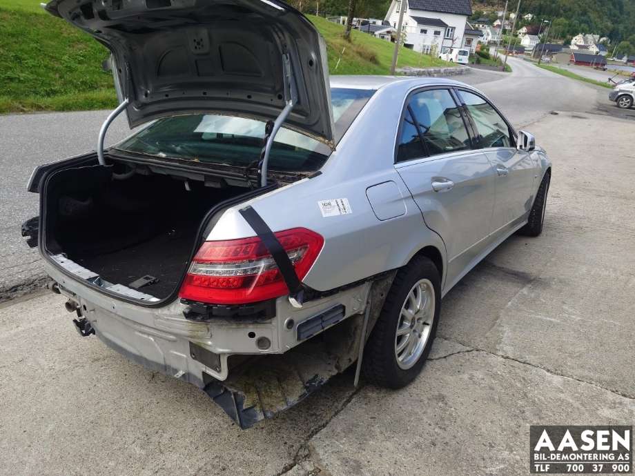 Mercedes E-Klasse 2009-2013 (Fase 1) (W212) (W212), Motorkode: 651925, Girkassekode: 