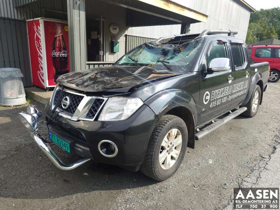 Nissan Navara 2010-2015 (Fase 2) (D40) (D40), Motorkode: V9X, Girkassekode: 