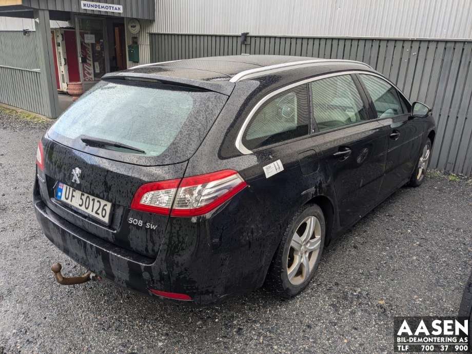 Peugeot 508 2011-2014 (Type I, Fase 1) , Motorkode: 9H05, Girkassekode: 