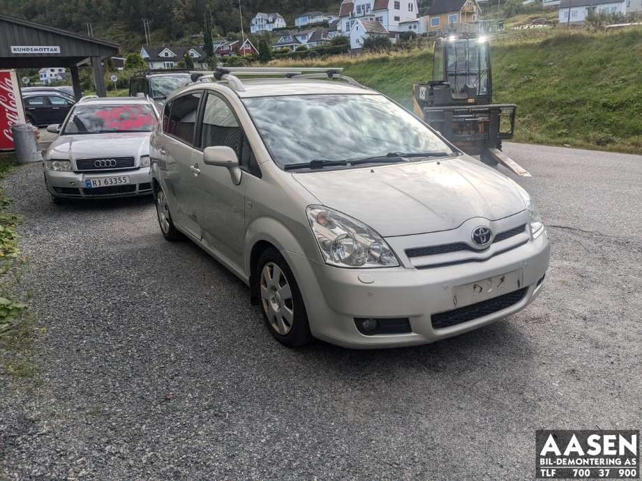 Toyota Verso 2004-2009 (Type II) , Motorkode: 2AD-FTV, Girkassekode: 
