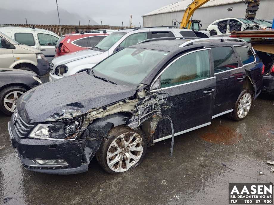 VW Passat 2011-2015 (B7) (B7), Motorkode: CFGC, Girkassekode: PQW
