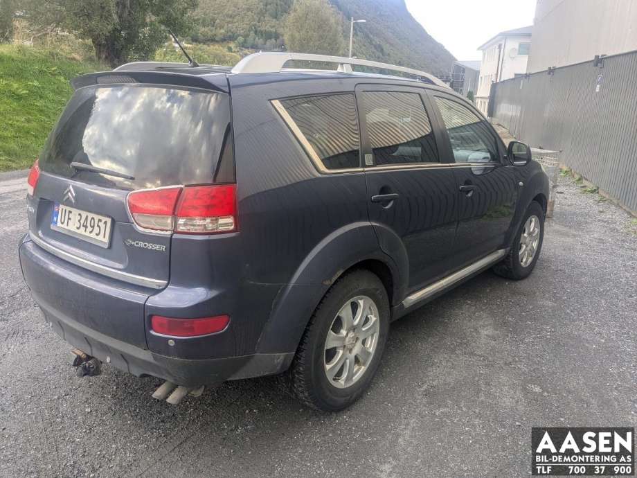 Citroën C-Crosser 2007-2012 , Motorkode: 4HN, Girkassekode: 