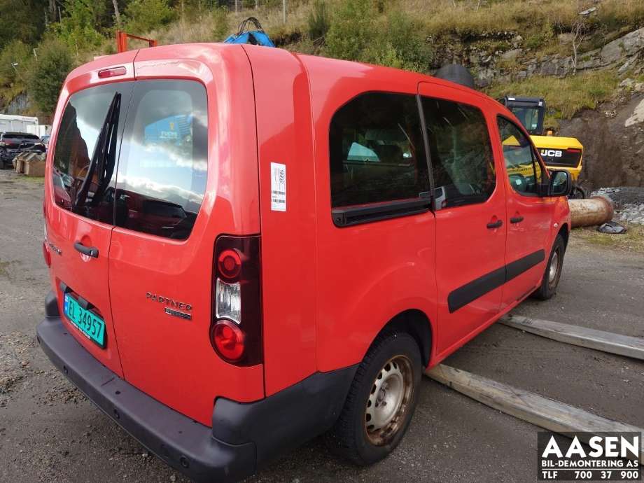 Peugeot Partner 2015-2019 (Type II, Fase 2) , Motorkode: Y51, Girkassekode: 