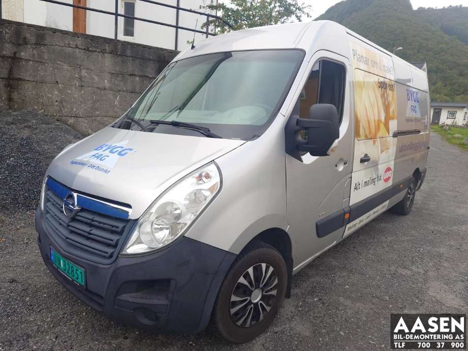 Opel Movano 2010-->> , Motorkode: M9T B6, Girkassekode: 