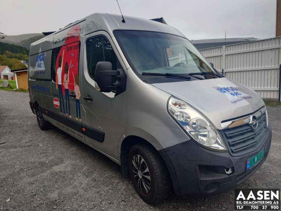 Opel Movano 2010-->> , Motorkode: M9T B6, Girkassekode: 