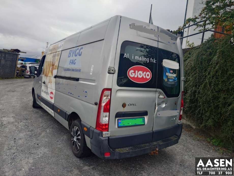 Opel Movano 2010-->> , Motorkode: M9T B6, Girkassekode: 