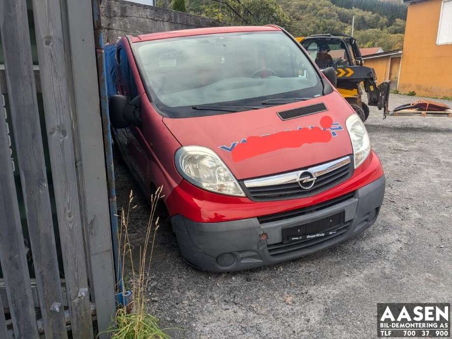 Opel Vivaro A 2006-2014 , Motorkode: M9R A6, Girkassekode: M73