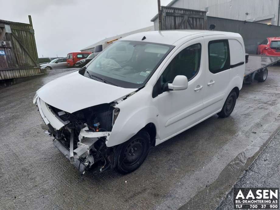 Peugeot Partner 2015-2019 (Type II, Fase 2) , Motorkode: BH02, Girkassekode: 