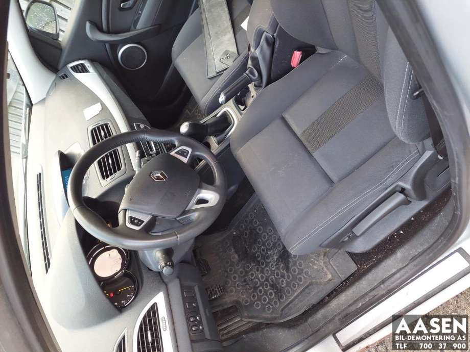 Renault Megane 2009-2016 Type III , Motorkode: K9K H8, Girkassekode: JR5 (337)