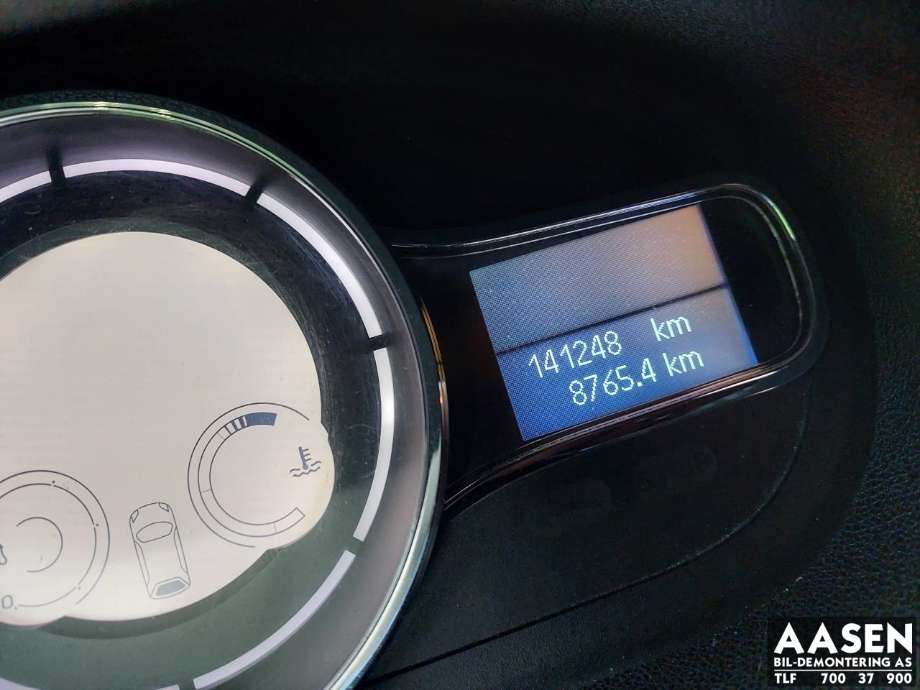 Renault Megane 2009-2016 Type III , Motorkode: K9K H8, Girkassekode: JR5 (337)