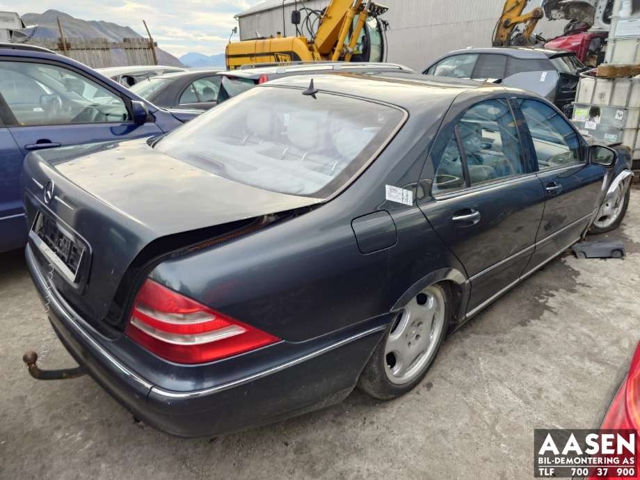 Mercedes S-Klasse 1999-2005 (W220) (W220), Motorkode: OM613.960, Girkassekode: 72262601