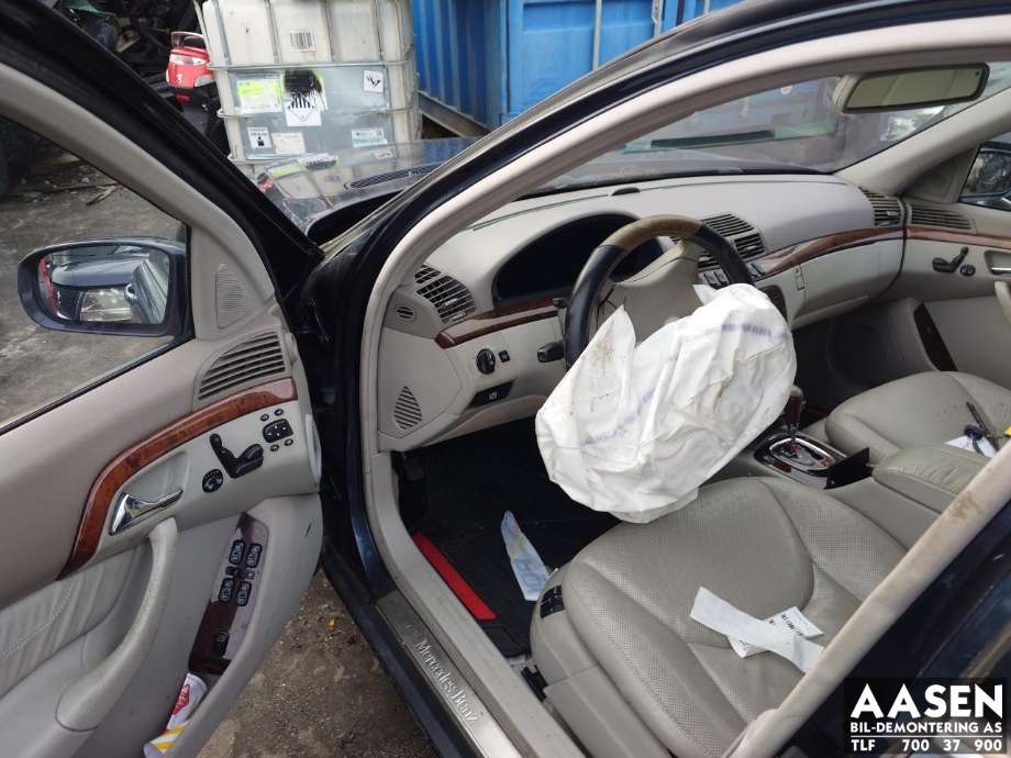 Mercedes S-Klasse 1999-2005 (W220) (W220), Motorkode: OM613.960, Girkassekode: 72262601