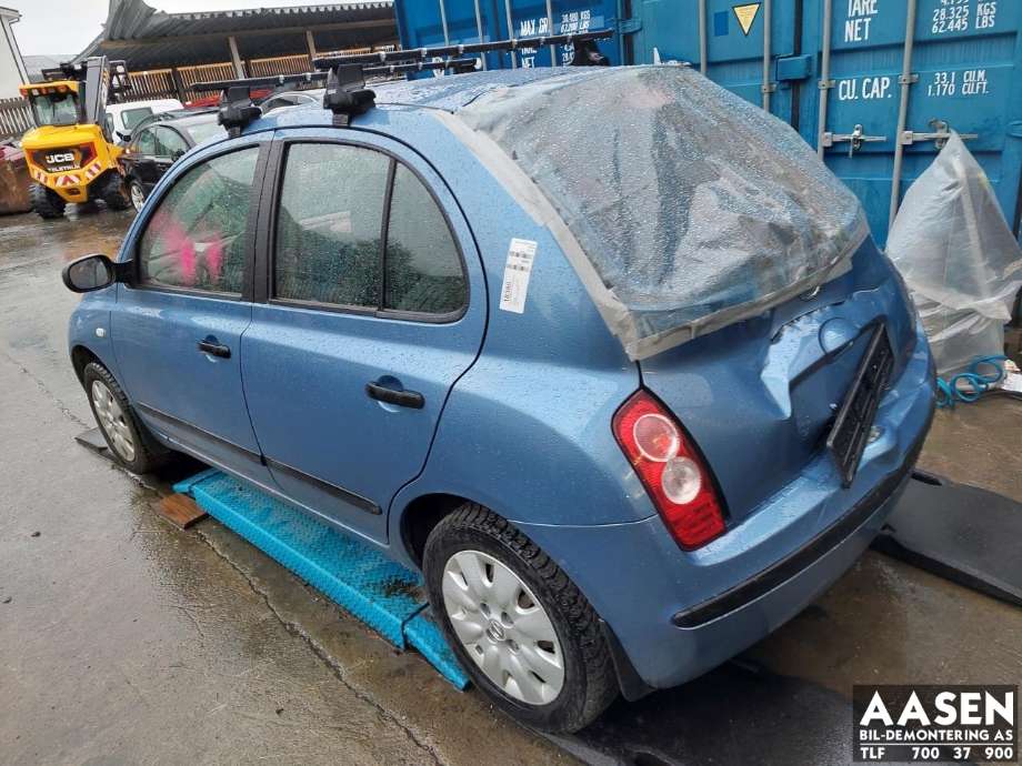 Nissan Micra 2003-2010 (K12) (K12), Motorkode: CR12, Girkassekode:
