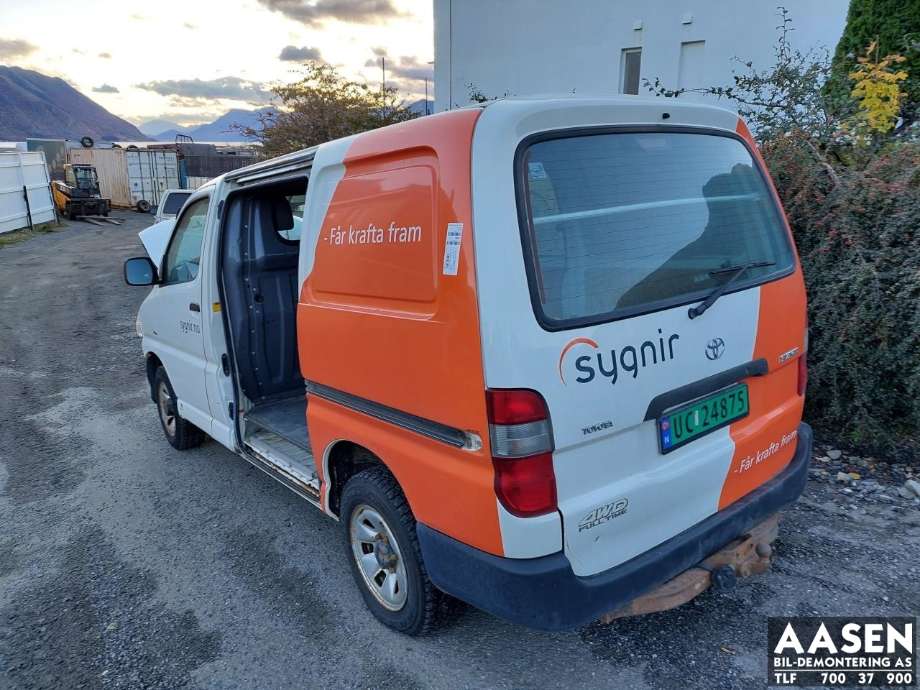 Toyota Hiace 2007-2012 (Fase 3) , Motorkode: 2KD-FTV, Girkassekode: 