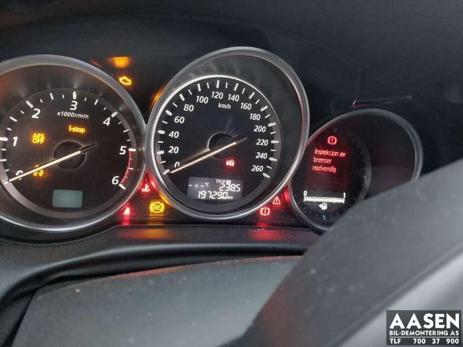 Mazda CX-5 2012-2017 (Type I) , Motorkode: SH, Girkassekode: 