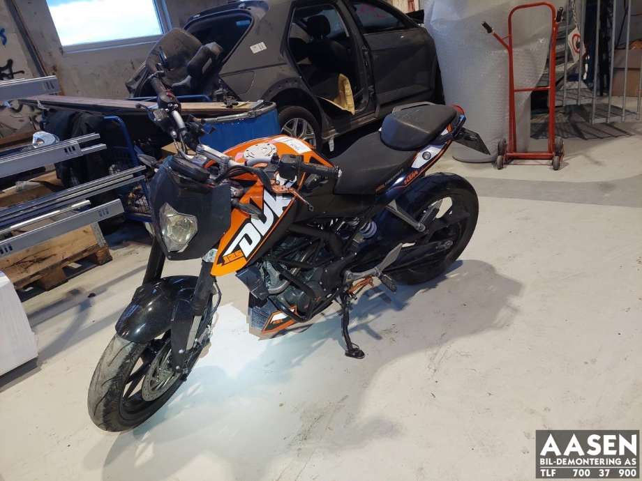 MC KTM 125 Duke 2011-2016 , Motorkode: 901, Girkassekode: 
