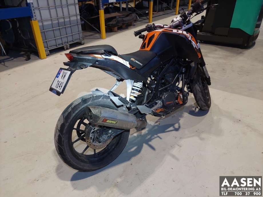 MC KTM 125 Duke 2011-2016 , Motorkode: 901, Girkassekode: 