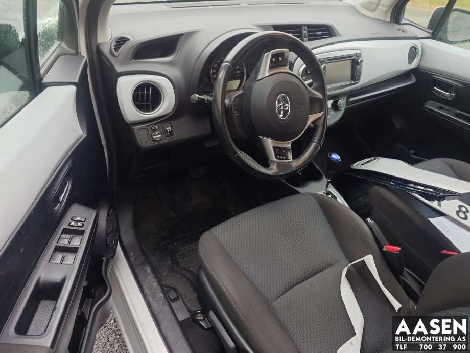 Toyota Yaris 2012-2014 (Type III, Fase 1) , Motorkode: 1NZ-FXE, Girkassekode: 