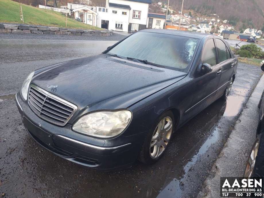 Mercedes S-Klasse 1999-2005 (W220) (W220), Motorkode: M112.972, Girkassekode: 722644